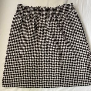 NWT J. Crew Wool-blend pull-on mini skirt